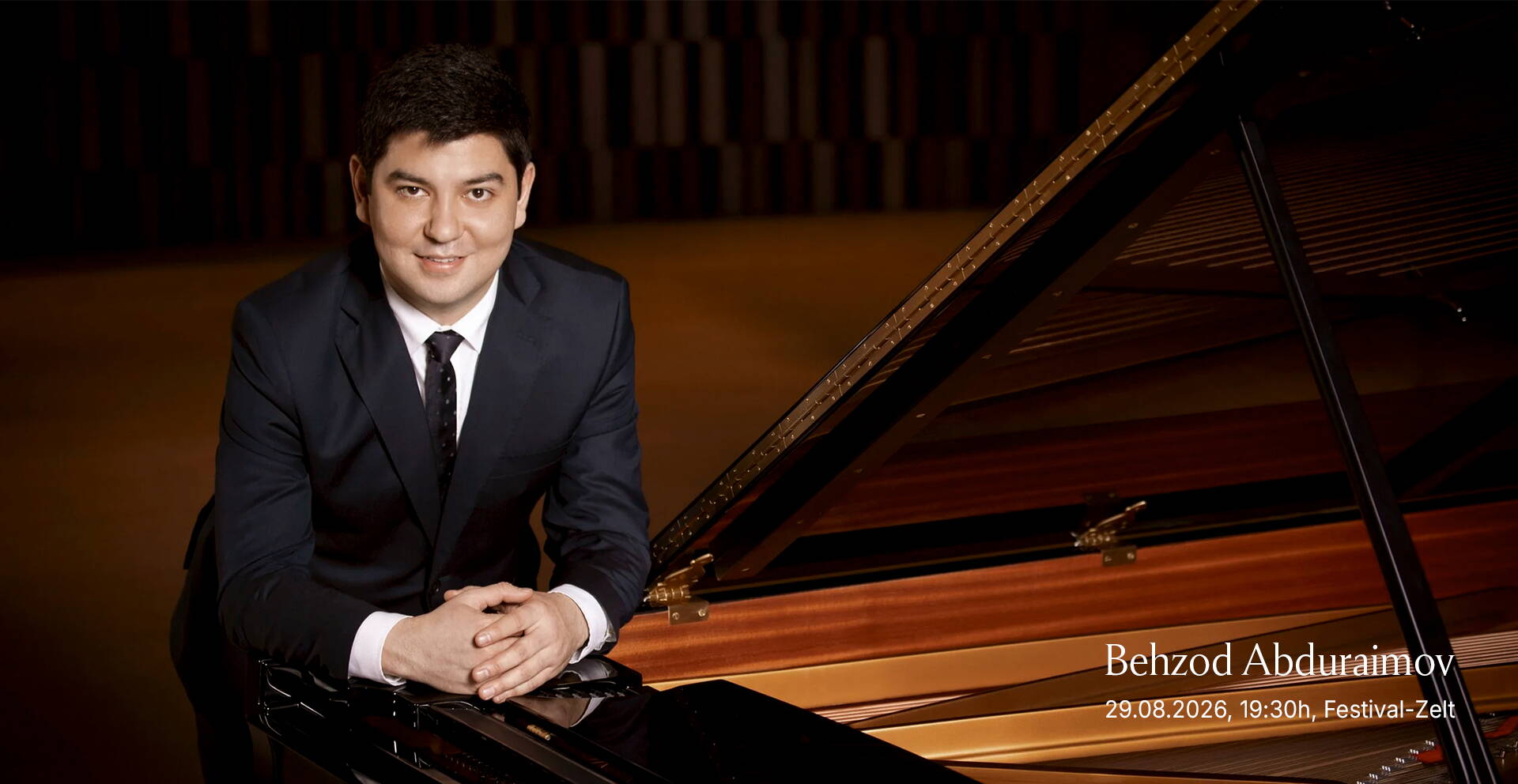 Behzod Abduraimov – Menuhin Festival Gstaad 2026